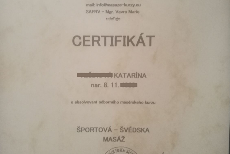  Masérka Katka